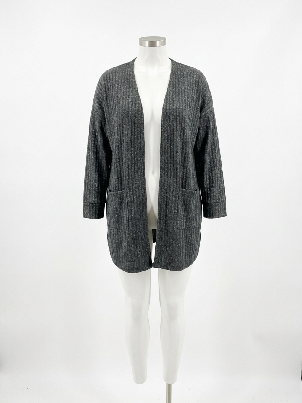 NEW HONEYME sparkle cardigan in charcoal